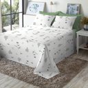 Ver imagem 4 de Jogo de Cama 100% Algodão Queen Size 150 Fios Fiori