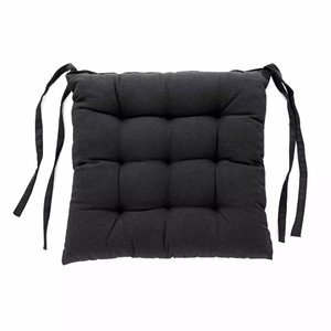 Futon Hedrons Caioba 45x45cm Liso Preto
