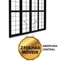 Ver imagem 7 de Porta de Aço de Correr Central com Grade Quadrada 4 Folhas 213x200 Riobras Aço Pronto