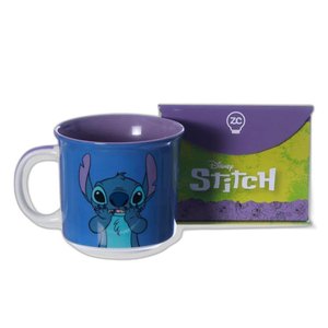 Caneca Tom Stitch Disney 350ml Zona Criativa