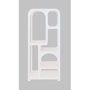Estante 80cm Plaster Branca Woodyou