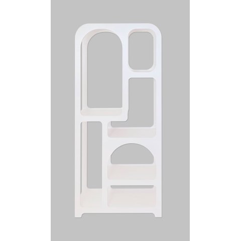 Estante 80cm Plaster Branca Woodyou