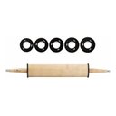 Ver imagem 1 de Rolo de Massa Macarrão Regulável 55cm Massari Ghidini