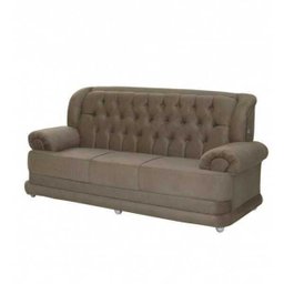 Sofá 3 Lugares Suede Finlândia - 1