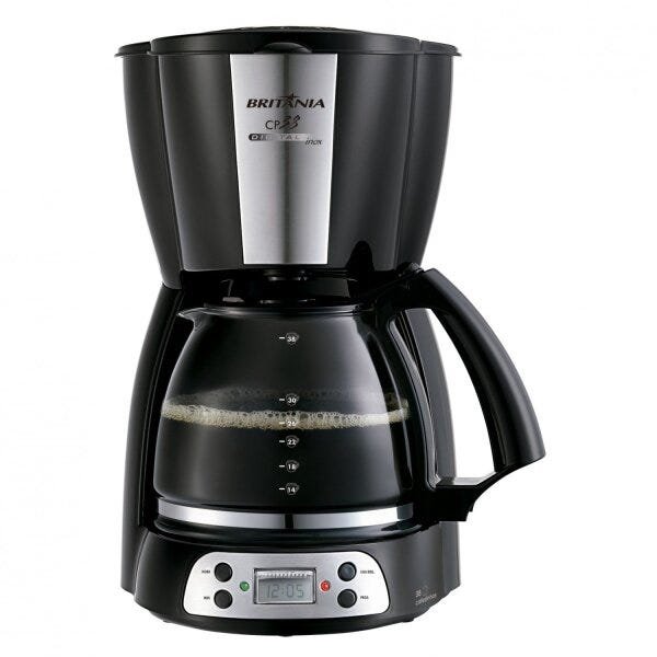 Cafeteira Elétrica 1,5L CP38 Digital Inox Britânia 127V - 1