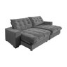 Sofá Retrátil e Reclinável 2,10m 3 Lugares Molas Ensacadas Pillow Top Califórnia - 2