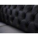 Ver imagem 6 de Sofá Chesterfield de Couro 3 Lugares - Preto
