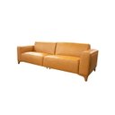 Ver imagem 2 de Sofá de Couro Trento 4 Lugares - Caramelo