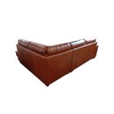 Ver imagem 7 de Sofá de Couro Canto Marrocos 3 Lugares com Chaise Direita - Conhaque com Brilho