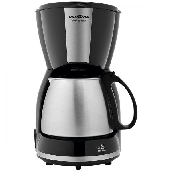 Cafeteira Elétrica 1,2L Inox 30 Temp Britânia 127V - 2