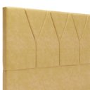 Ver imagem 5 de Cabeceira Cama Box Casal King 195 Cm Aurora W01 Couríssimo Fendi - Lyam Decor