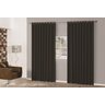 Cortina em Tecido Blackout 3,00 x 2,80 Preta - 1