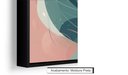 Ver imagem 4 de Quadro Decorativo Canvas Abstrato Moldura Filete Folhas Árvore Salas Gg