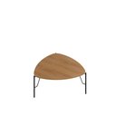 Ver imagem 5 de Conjunto de Mesas de Centro 89cm para Sala 100% Mdf Cor:louro com Preto