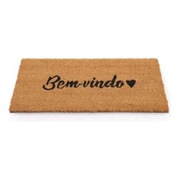 Capacho Tapete Entrada Fibra de Coco Bem Vindo 0,33x0,60m Kapazi - 3