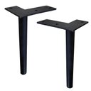 Ver imagem 1 de Kit 4 Pés Ferro 18cm Lateral Multiuso Casa Decor 200 kg
