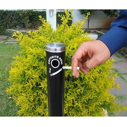 Coletor De Cigarros / Bituqueira 4l Fitt Preto - 4