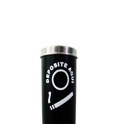 Coletor De Cigarros / Bituqueira 4l Fitt Preto - 2