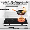 Ver imagem 4 de Vbgk Cooktop Indução Dupla 4000w com 20 Níveis e Bloqueio Infantil (preto)