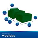Ver imagem 7 de Poltrona Cama com Puff para Sala Confortavél Moderna Suede