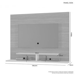 Painel Sion para Tvs até 55 Polegadas Candian Café - 2