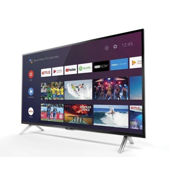 Smart TV LED 32 Polegadas Semp 32S5300 - Resolução Hd, DTV, Android TV, Reconhecimento de Voz, Hdmi e USB - 4
