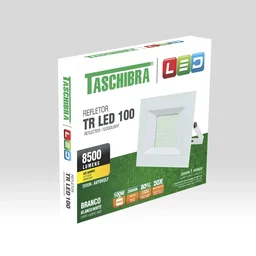 Refletor Led 100W Luz Amarela 3000K Taschibra - 2