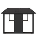 Ver imagem 4 de Mesa de Trabalho para Escritório 2 Lugares Preto 1,20m F5