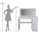 Ver imagem 6 de Penteadeira com LED 135x108cm Estrela Branco