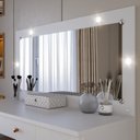 Ver imagem 4 de Penteadeira com LED 135x108cm Estrela Branco