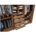 Ver imagem 5 de Guarda Roupa/ Roupeiro Mozart Caemmun 6 Portas e 4 Gavetas