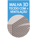 Ver imagem 6 de Colchão King Castor Super Light Stress Oxygen New One Face 193x203x27
