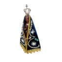 Ver imagem 4 de Imagem N. Sra. Aparecida 37 Cm Completa Facsimile Marrom