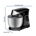 Ver imagem 7 de Batedeira Planetária Midi Itatiaia 1000w 12 Velocidades 4,5 Litros 220v