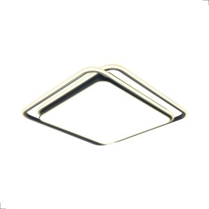 Plafon Moderno Led Hoop Multicolor com Controle Dimmer 72w