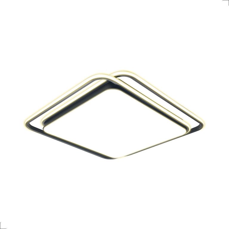 Plafon Moderno Led Hoop Multicolor com Controle Dimmer 72w