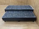 Ver imagem 6 de Box Solteiro com Cama Auxiliar Blindado Corino Linhão Preto An
