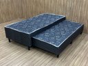 Ver imagem 1 de Box Solteiro com Cama Auxiliar Blindado Corino Linhão Preto An