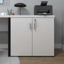 Ver imagem 3 de Armário Baixo com 2 Portas para Escritório / Home Office Natus30