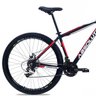 Bicicleta Aro 29 Absolute Nero II 27v Shimano Completo Pto/Verm - 17 - 2