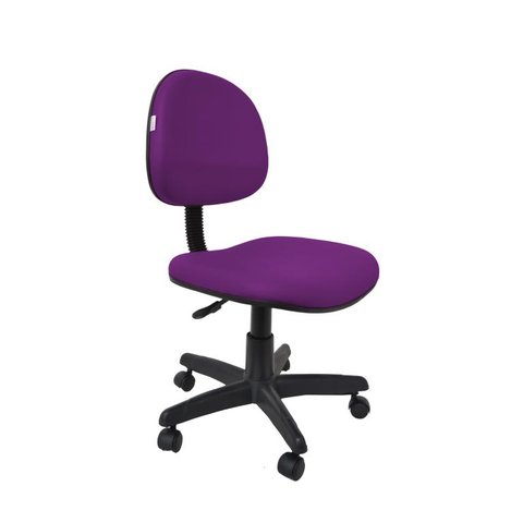 Cadeira Executiva Giratoria Zeus - Couro Sintetico Corano - Roxo