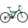 Bicicleta Full Suspension Kanguru Aro 24 Azul - Polimet - 2