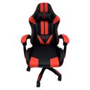 Ver imagem 1 de Cadeira Gamer Ergonômica Escritório Preta e Vermelha