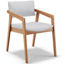 Ver mais imagens de Kit 04 Cadeiras para Sala de Jantar Estar Living Giorgia B04 Linho Cinza - Lyam Decor