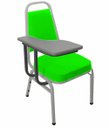 Ver imagem 1 de Cadeira Universitária Empilhável Linha Hotel Plus Verde