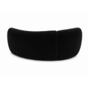 Ver imagem 4 de Sofá Zah 240 cm 4 Lugares Luxo Orgânico Curvo Bouclé Premium:Veludo Preto