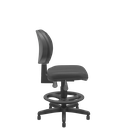 Ver imagem 3 de Cadeira caixa executiva backplax new plus sem braço-preto Plaxmetal