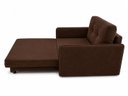 Ver imagem 3 de Poltrona Cama Solteiro 2 em 1 Conforto, Elegância Veludo:Marrom