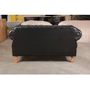 Ver imagem 6 de Conjunto Sofá Chesterfield 2 lugares Com 2 Poltronas Duquesa - Couríssimo Preto