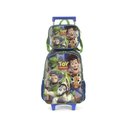 Ver imagem 1 de Kit Mochila de Rodinhas e Lancheira Toy Story Verde Maxlog